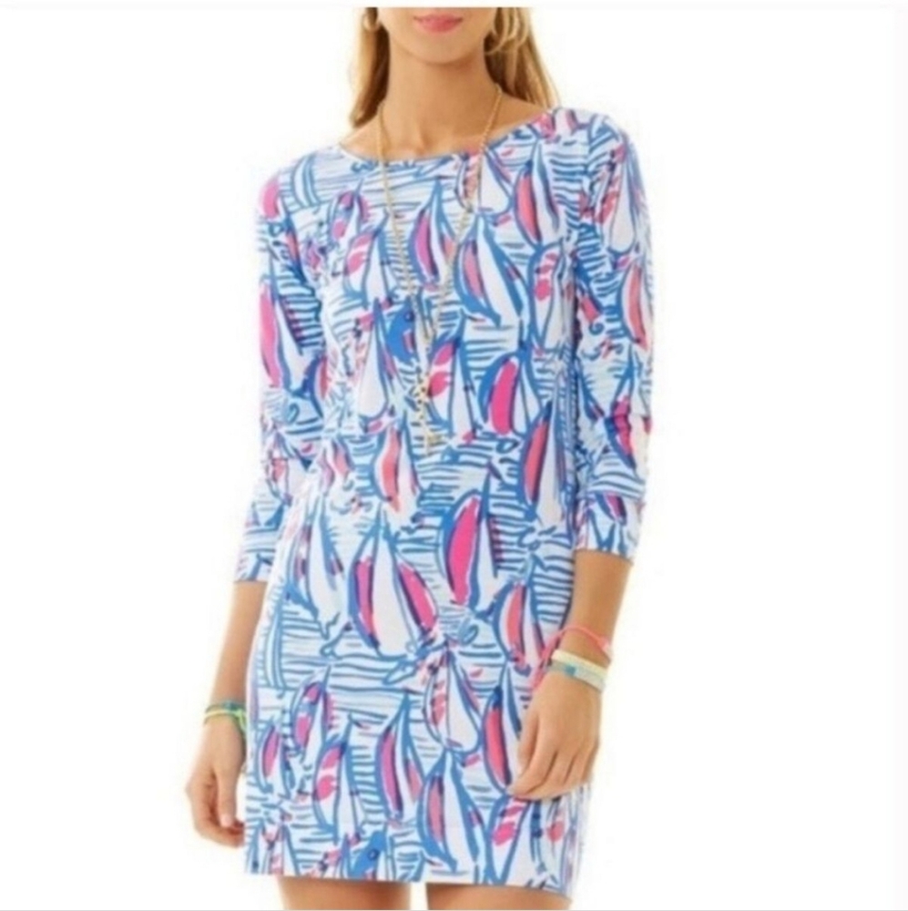 Lilly pulitzer Marlowe red right return dress